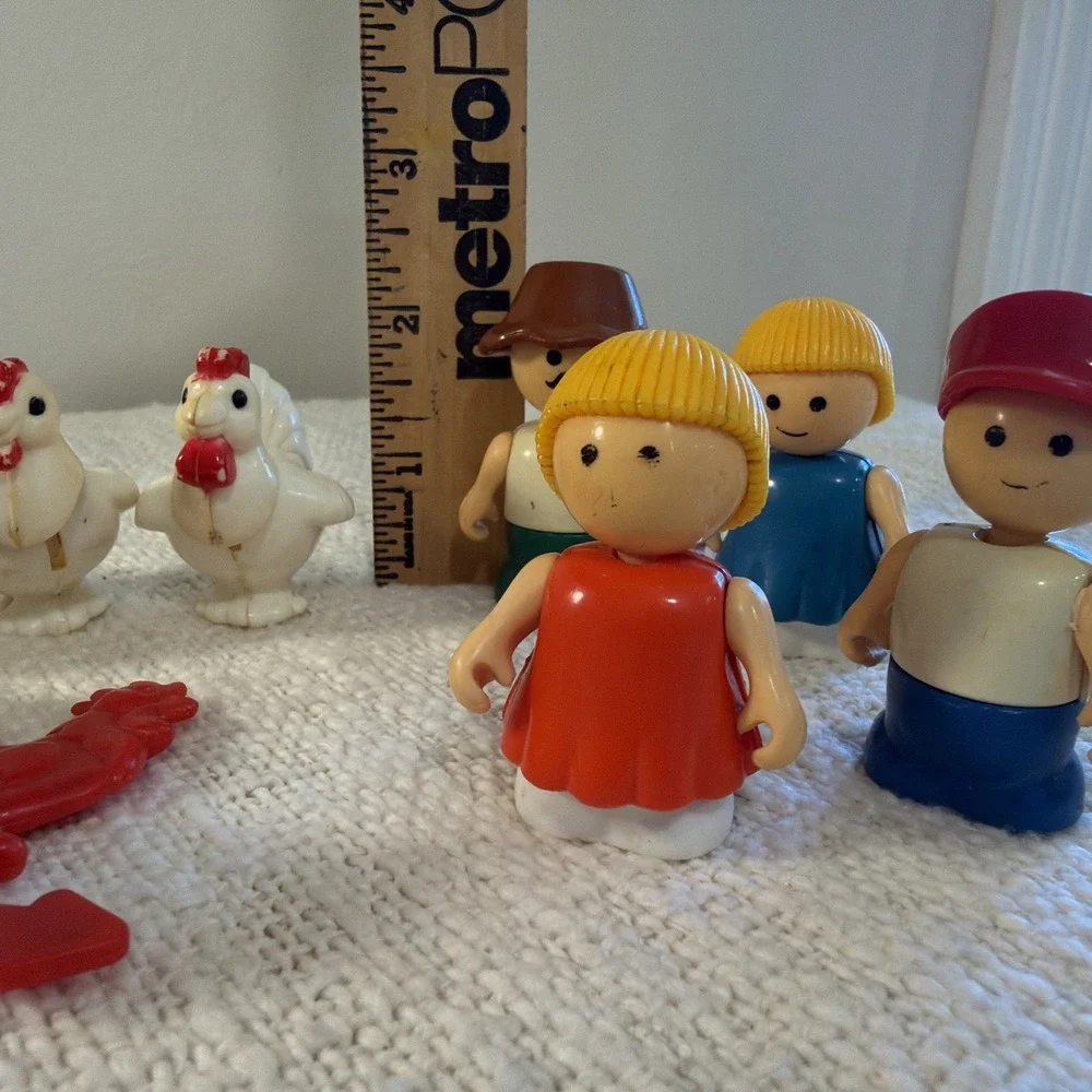 1986 McDonalds Old McDonalds Farm Toys Lot of 10 Vintage